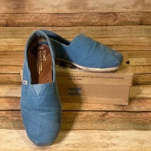 Toms Persian Blue Corduroy